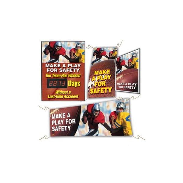 Accuform SAFETY CAMPAIGN KITS MAKE A PLAY FOR MSK418 MSK418 - main